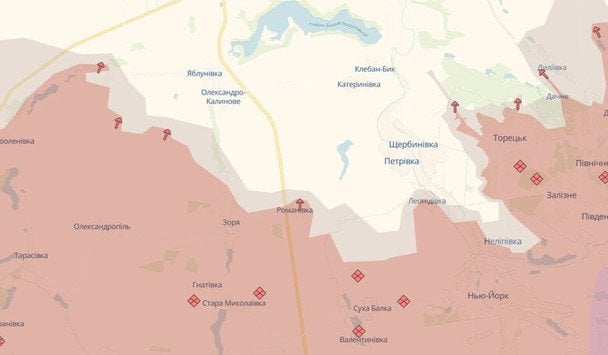 Александро-Калиново / © Deepstatemap