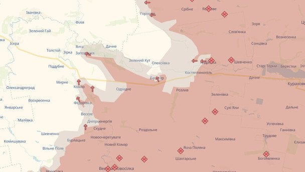 Отрадное / © Deepstatemap