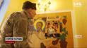 Винницкие нацгвардейцы собственноручно расписывают храм Святого Юрия Победителя