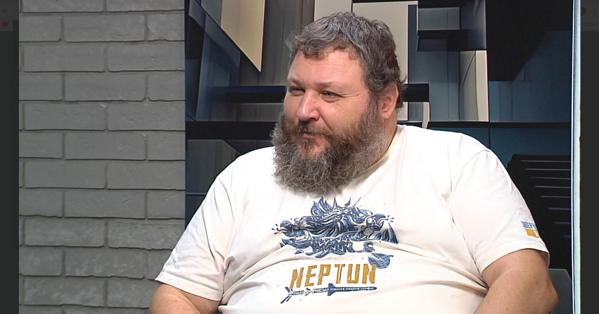 Ветеран АТО, екскомандир роти батальону Айдар Євген Дикий