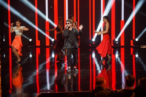 MONATIK в образі Дана Балана / © instagram.com/lipsyncbattle_ua