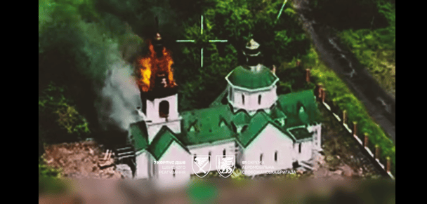 Двічі знищена історія: росіяни спалили храм, який колись уже руйнували більшовики