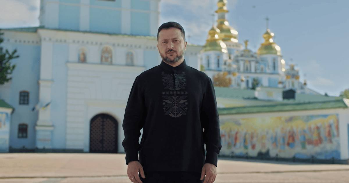 Звернення Зеленського на День Незалежності