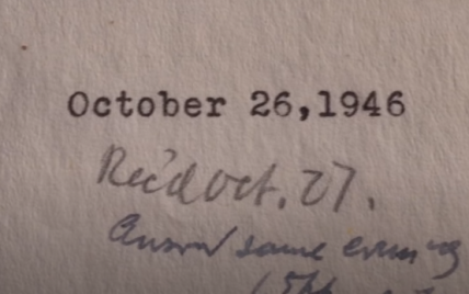 Рукописний лист Ейнштейна пішов з молотка за $1,2 млн: відео