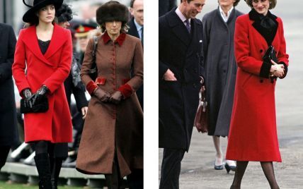 Битва красных пальто: Кейт Миддлтон vs принцесса Диана