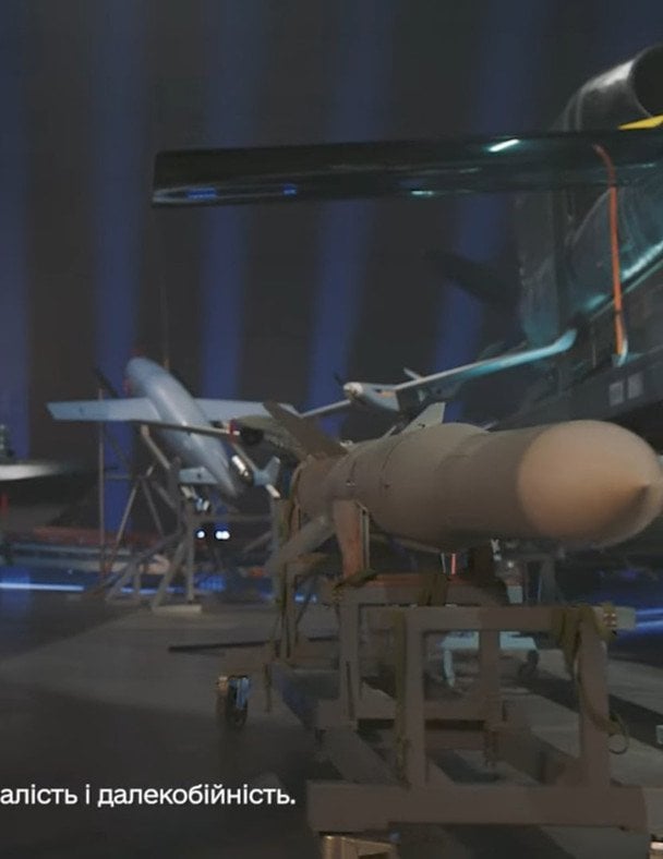 Ймовірна, ракета «Корал». / © Скріншот