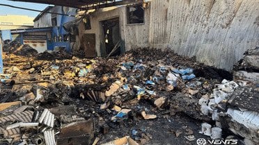 руйнування Вентиляційні системи у Боярці Київщина_1 / © Facebook-сторінка vents.ua