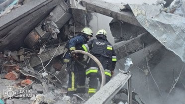 атака на Харків будинок 2 січня_4 / © ДСНС