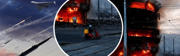 Зірковий кур’єр з Лук’янівки, фото з яким облетіло Мережу, вперше розповів, куди їхав