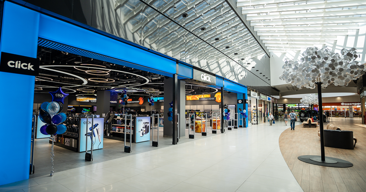 Click відкрив перший флагманський магазин техніки в Києві