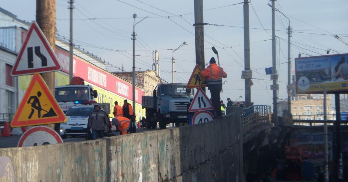 У Києві перекриють Шулявський шляхопровід. Робота громадського транспорту і схеми об’їзду в Інфографіці