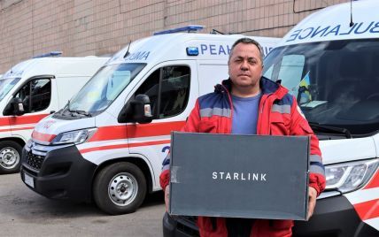 Станція швидкої допомоги у Черкасах отримала доступ до Starlink