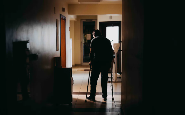 Олег Лищук в больнице/Фото: Wirtualna Polska