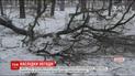 Из-за мощного снегопада Измаил накануне остался без электричества