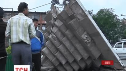 У Непалі стався найсильніший за останні 80 років землетрус