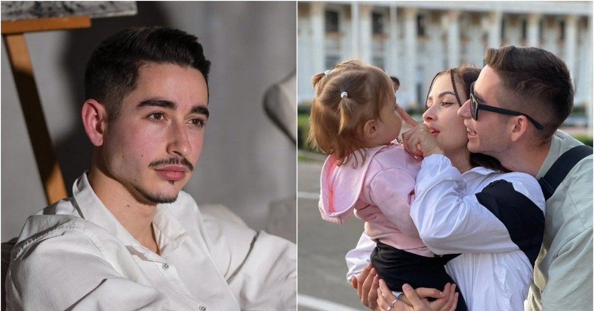 Роман Сасанчин с экс-супругой и дочерью