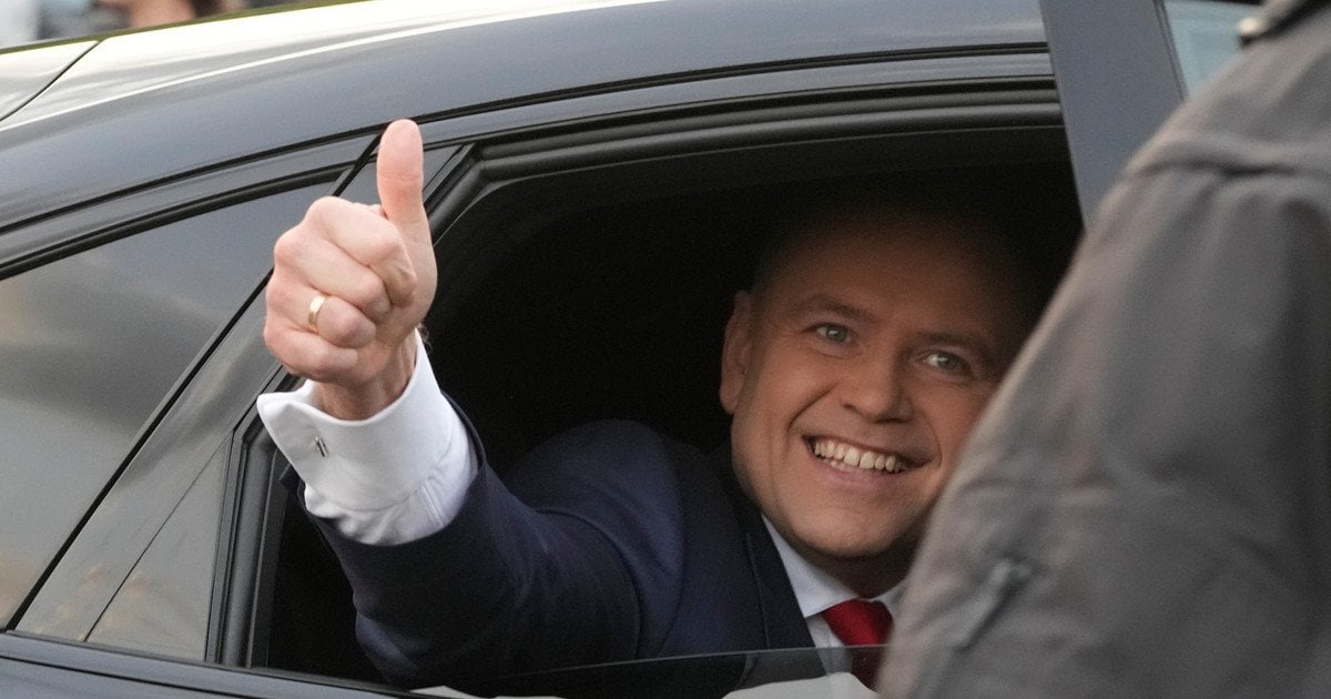 Кандидат в президенты Польши Кароль Навроцкий