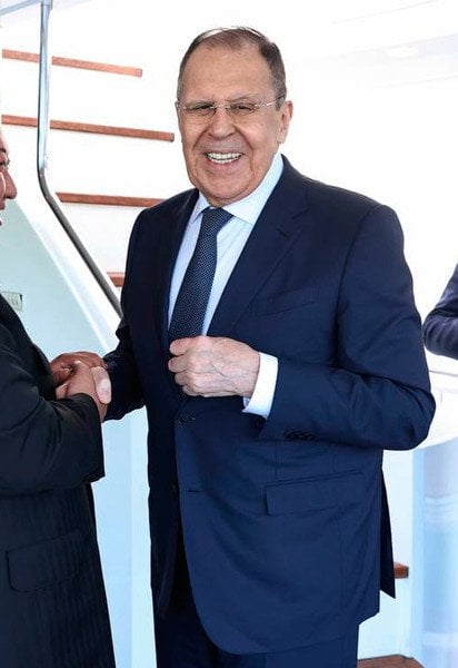 Сергій Лавров і Кім Чен Ин