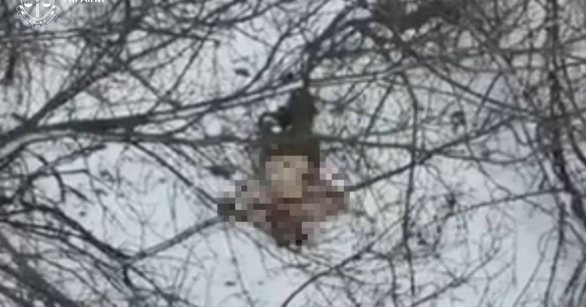 Фото з місця розстрілу двох українських військовополонених у Покровському районі