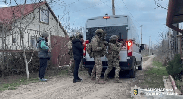 Затримання чоловіка / © Поліція Одеської області