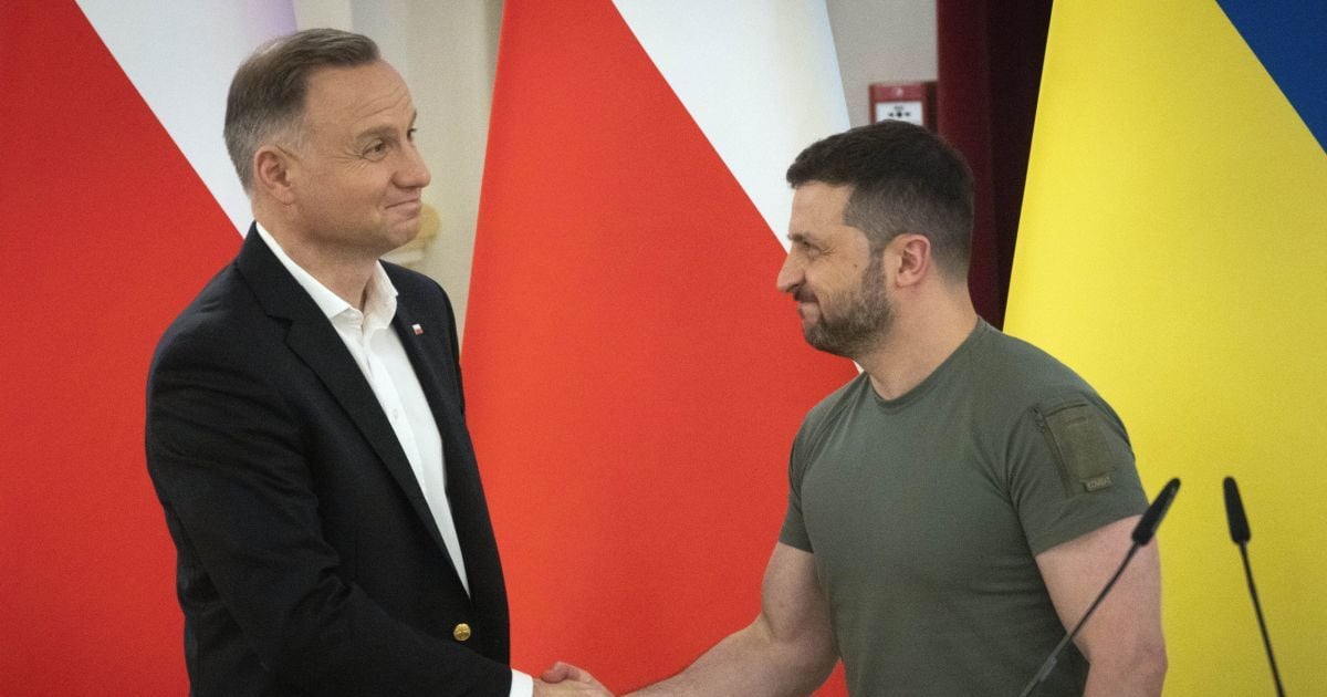 Анджей Дуда і Володимир Зеленський.