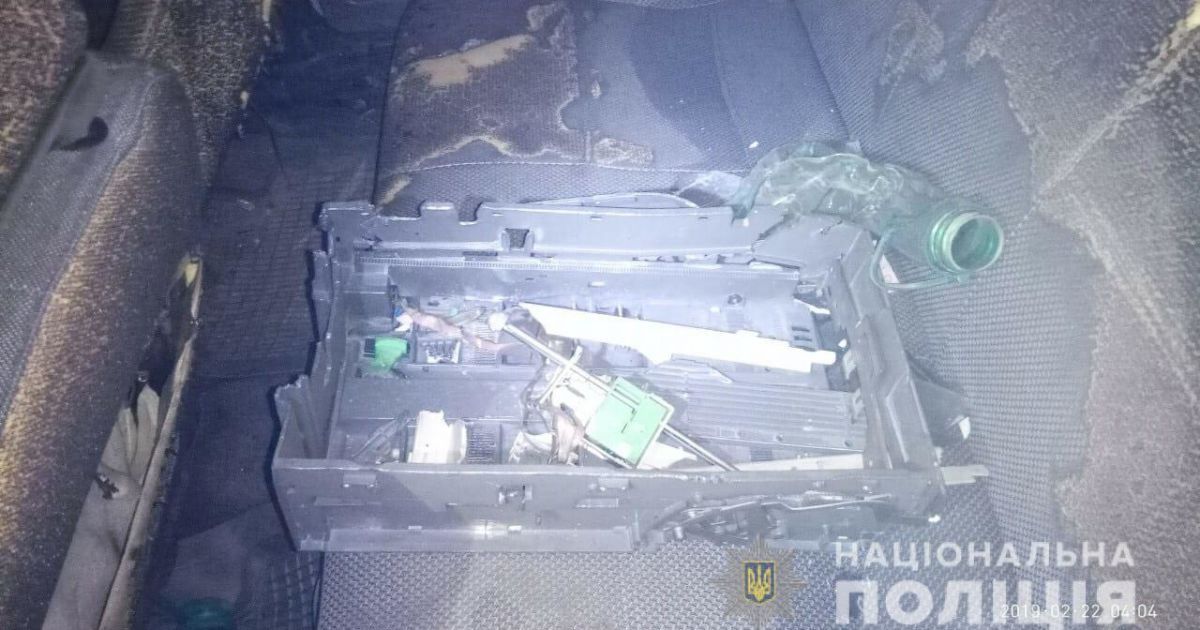 підрив банкомат_3 / © ГУ НП в Харківській області