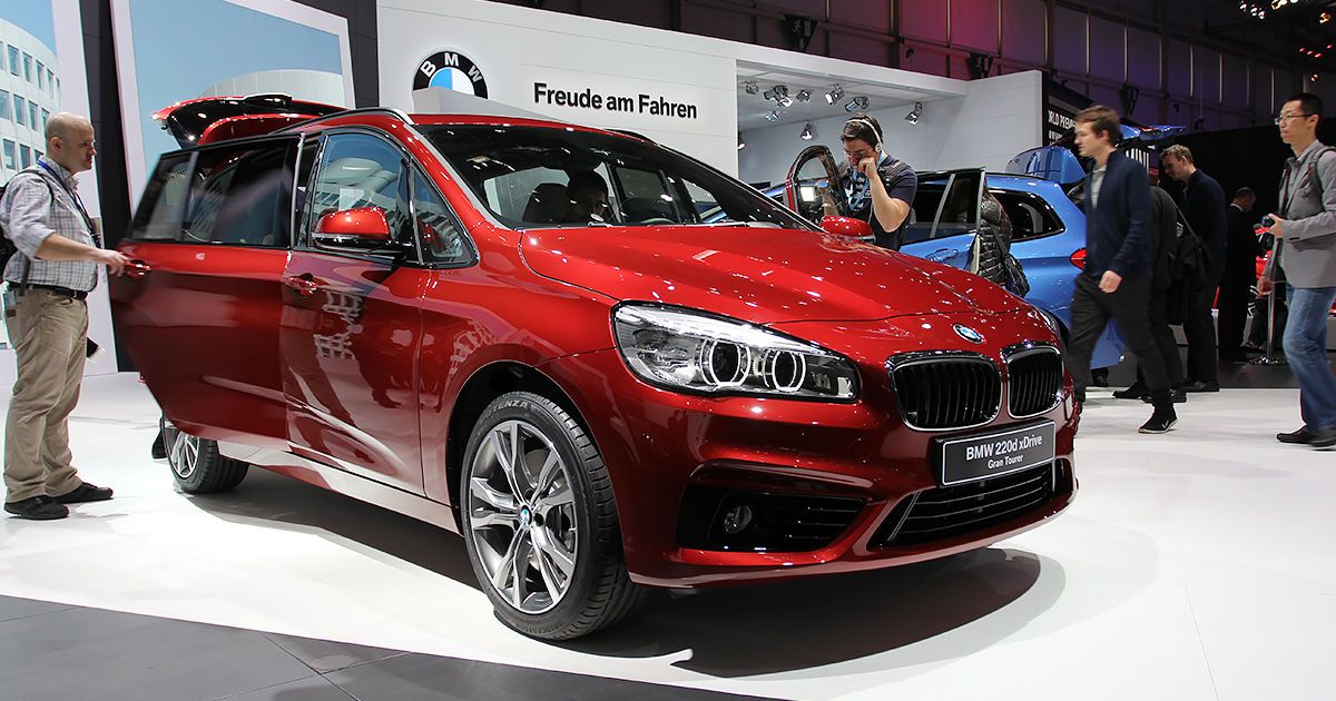 Женева 2015: Семиместный BMW 2-Series Gran Tourer