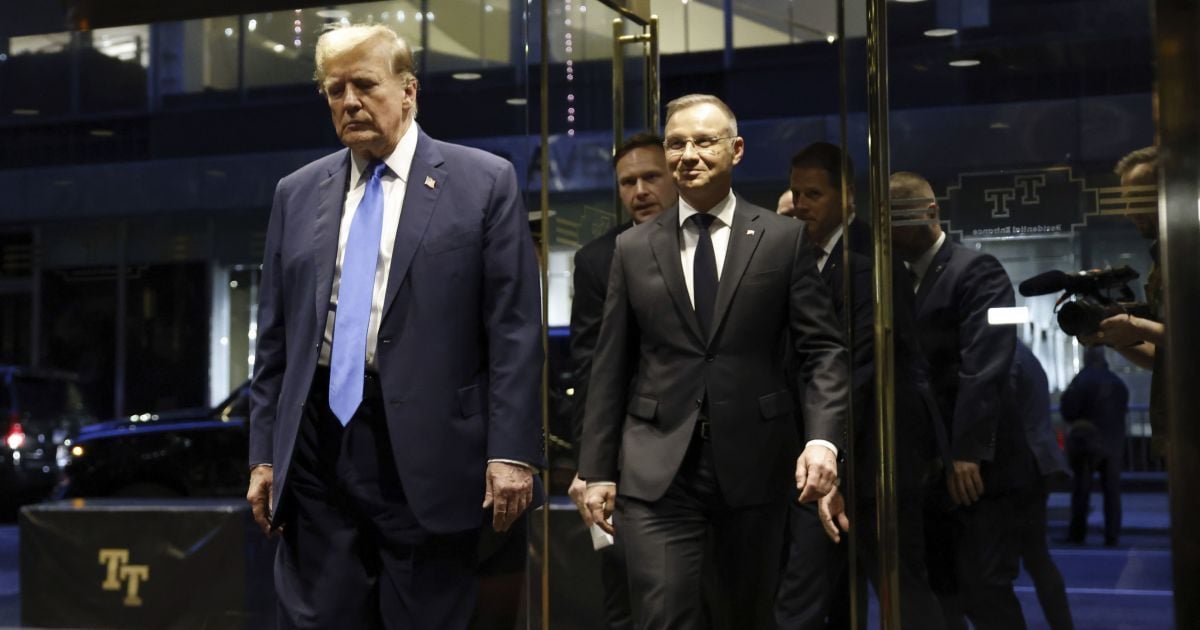 Трамп и Дуда
