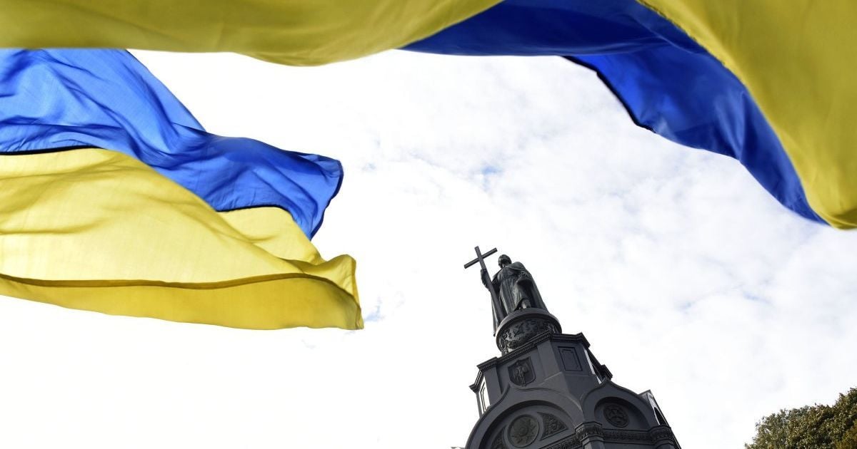 пам’ятник Володимиру Великому у Києві / © УНІАН