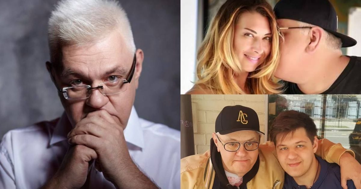 Сергей Сивохо с женой и сыном