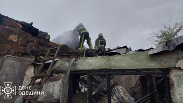 Пожежі в Одеській області через атаку дронами 9 жовтня_8 / © ДСНС