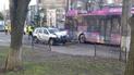 В Кременчуге патрульный уснул за рулем и врезался в троллейбус: пострадали двое полицейских