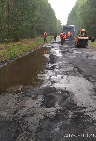 Ремонт калюж_4 / © Служба автомобільних доріг у Чернігівській області