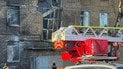 Пошкодження школи в Києві внаслідок атаки 1 жовтня