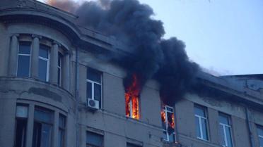 Пожежа у одеському коледжі_5 / © Думська