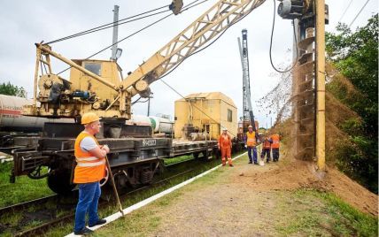 "Велике будівництво" прийшло на залізничну ділянку Ковель - Ізов - Держкордон