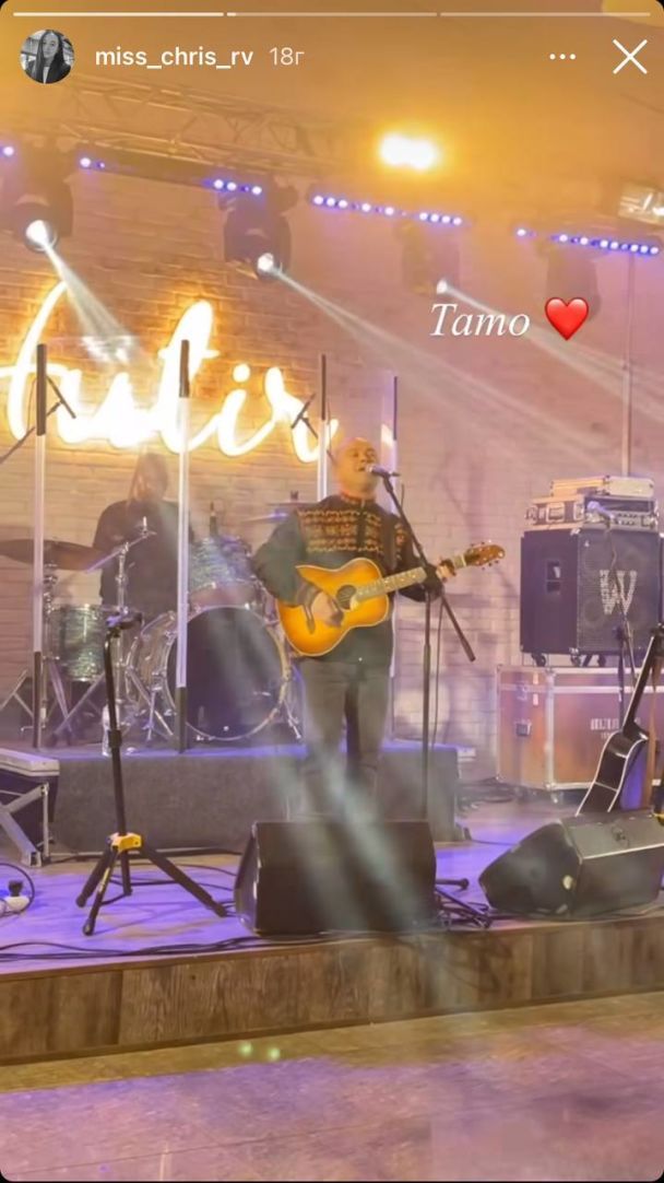 Донька Віктора Павліка Христина на концерті тата / © instagram.com/viktorpavlik