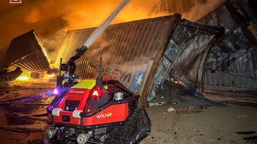Пожежі в Одеській області через атаку дронами 9 жовтня_4 / © ДСНС