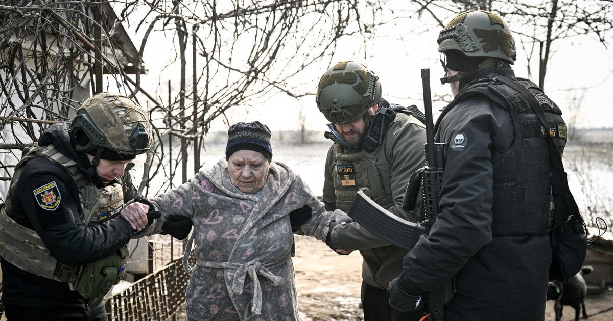 Евакуація з Таврійського на Запоріжжі