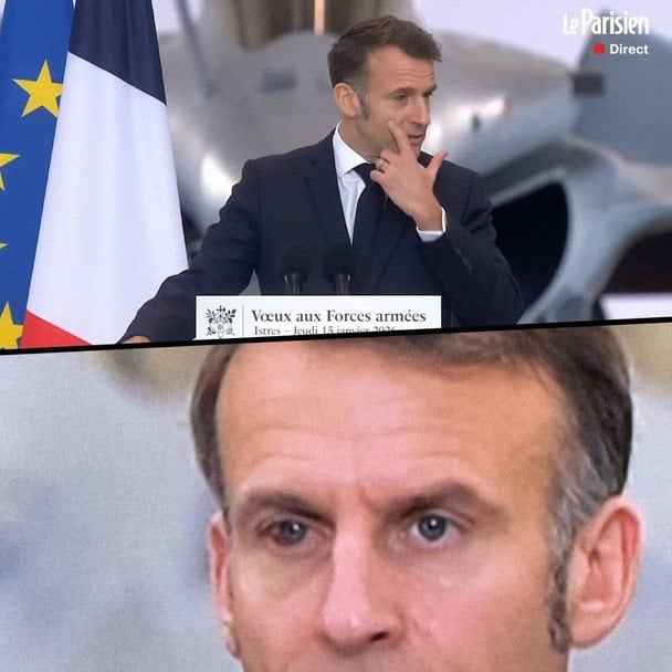 Президент Франції з’явився з помітним почервонінням одного ока / © Le Parisien