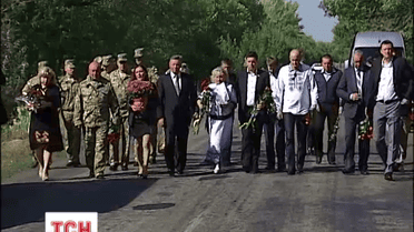 У Волновасі в день звільнення міста згадували розстріляних українських бійців