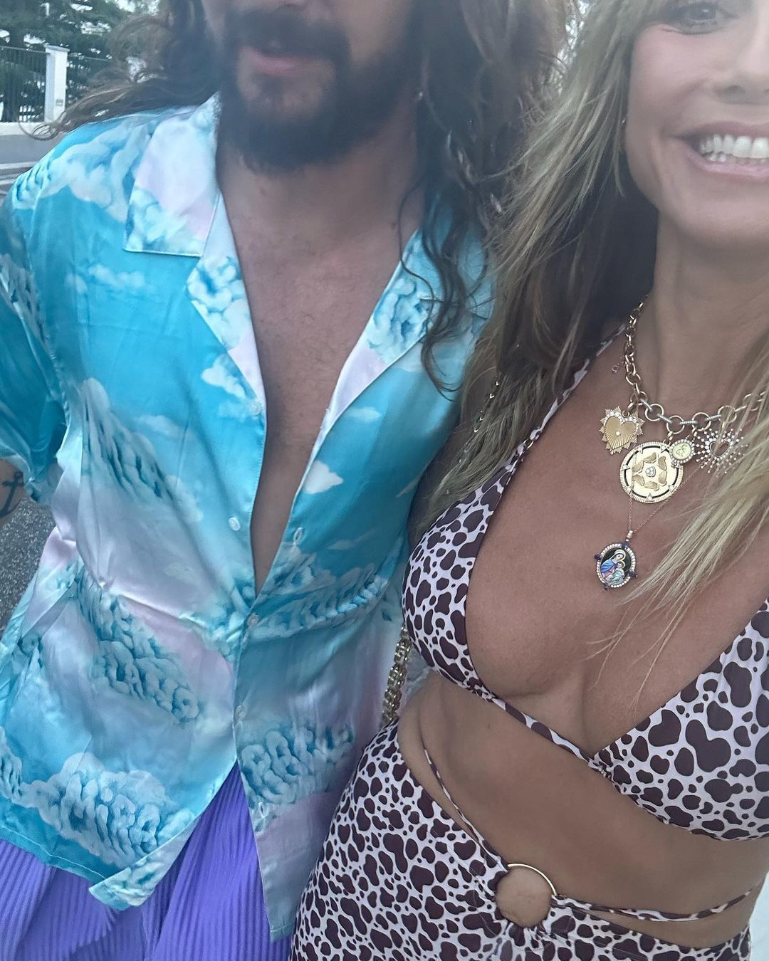 Хайди Клум с мужем Томом Каулитцем / © instagram.com/heidiklum