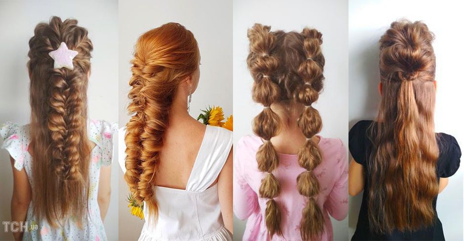 Виды простых женских причесок для длинных волос