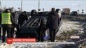 В смертельной автотрощи близ Харькова четыре машины перевернулись на крышу