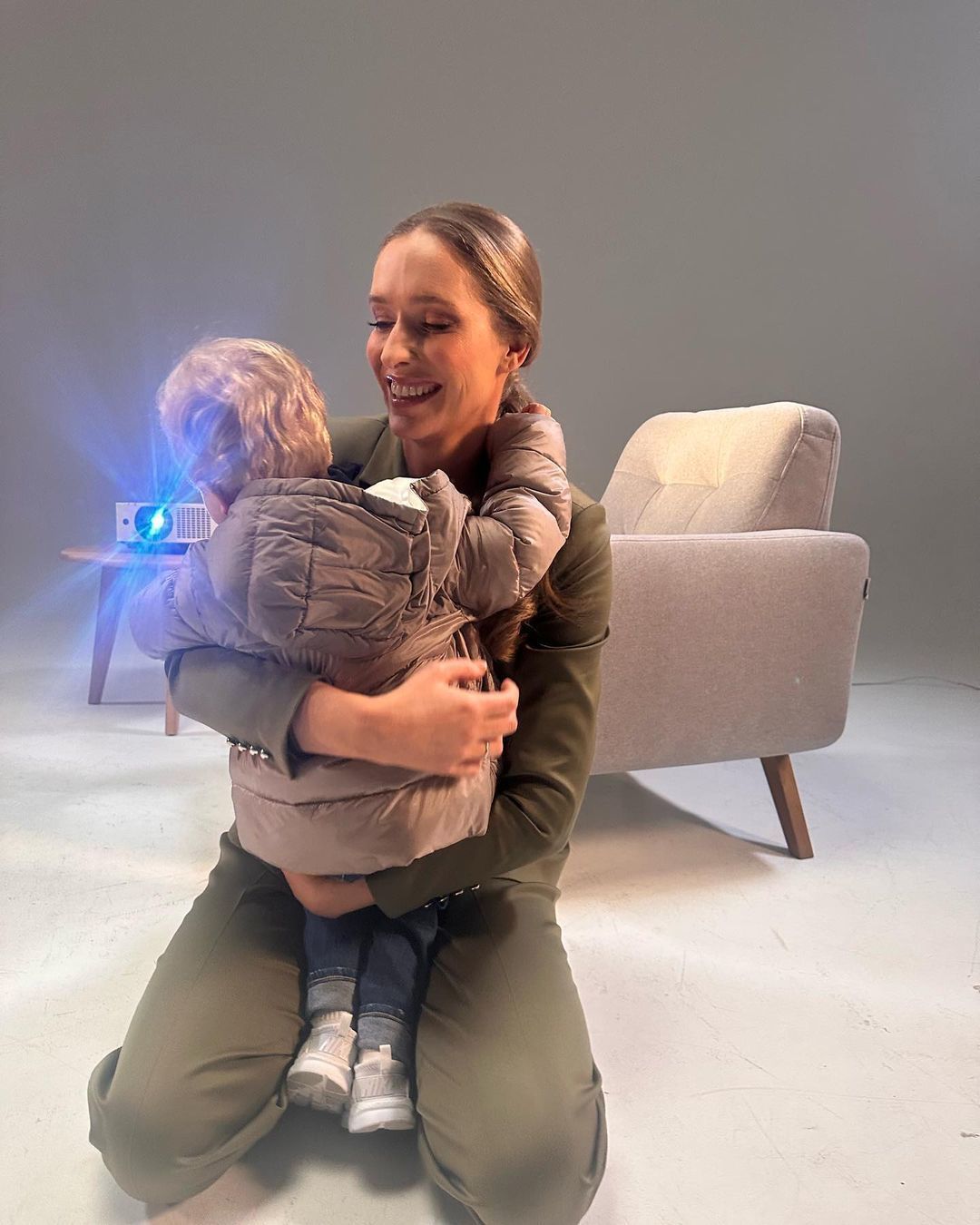 Екатерина Осадчая с сыном / © instagram.com/kosadcha