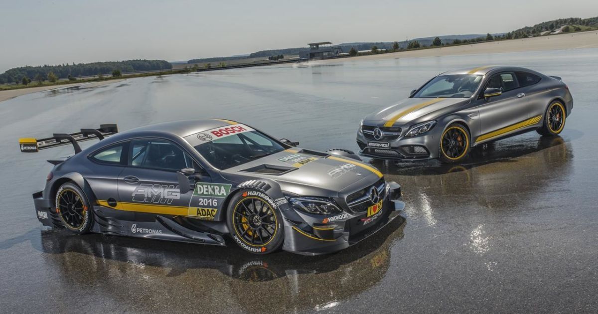 Немцы подготовили новое купе Mercedes-AMG C63 к гонкам