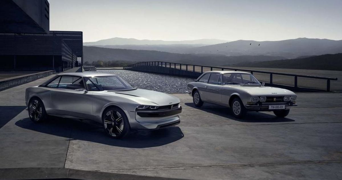 Peugeot створили концептуальний спорткар з рисами ретро-автомобіля
