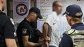 Задержанный нападающий