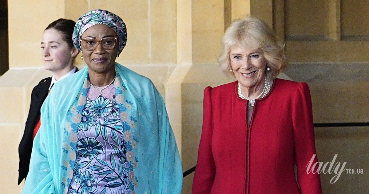 Первая леди Нигерии и королева Камилла