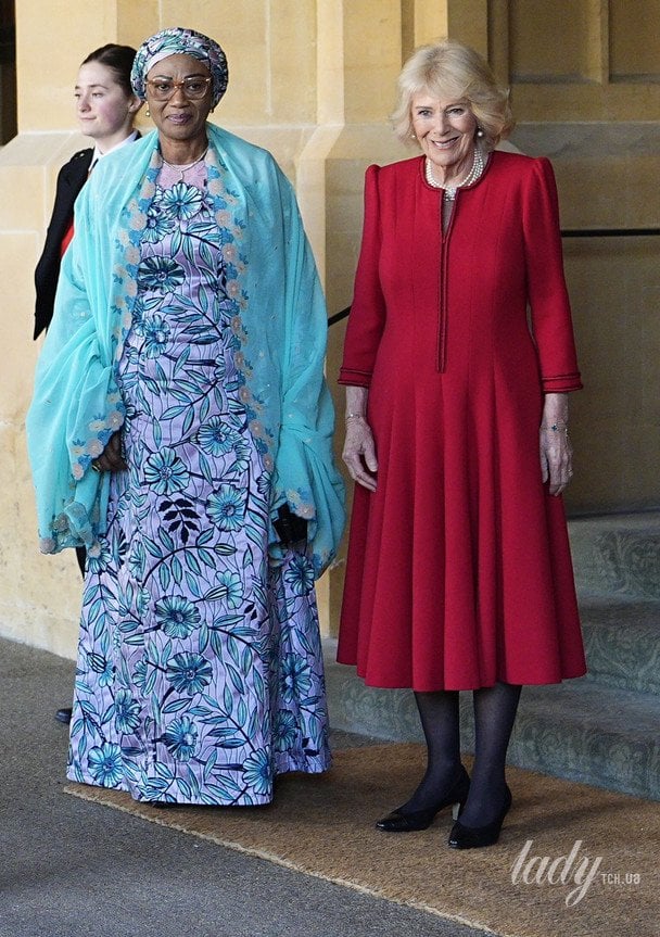 Перша леді Нігерії та королева Камілла / © Associated Press